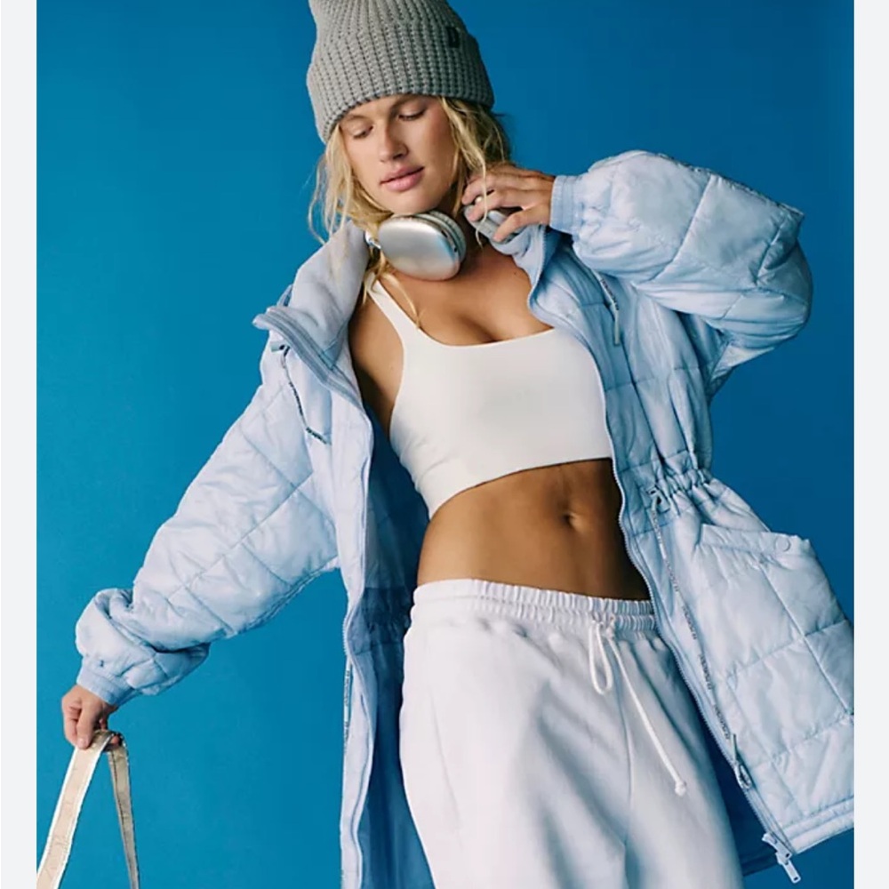 NWT Free People Movement Patricia Packable Poncho Puffer